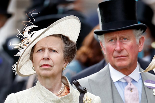 Queen Elizabeth II King Charles III Princess Anne 