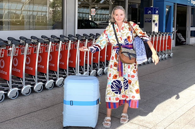 Monique van Tulder heading off on her 'grown up gap year'.