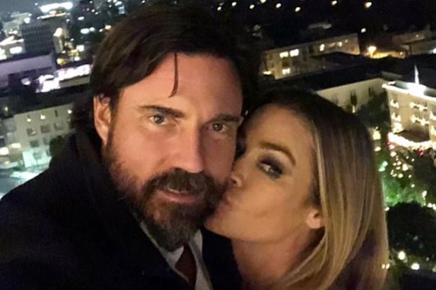 Denise Richards and Aaron Phypers.