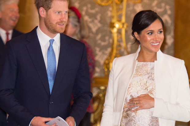Fans think they can see baby Sussex kicking in this video