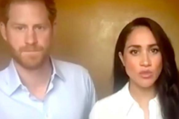 Prince Harry and Meghan talk about racism during online forum.