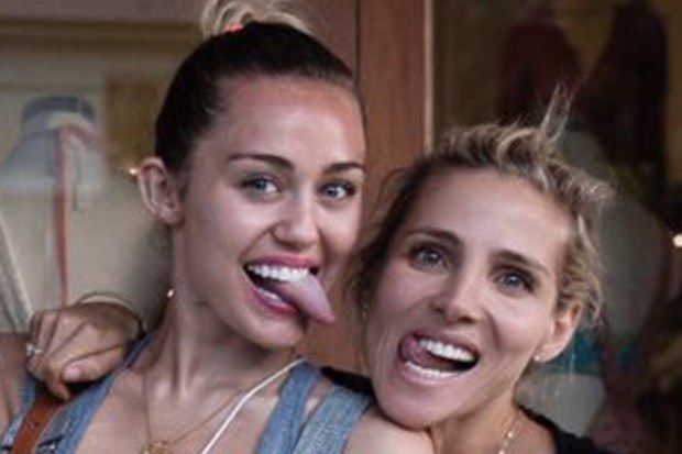 Miley Cyrus, Elsa Pataky, Instagram, photo