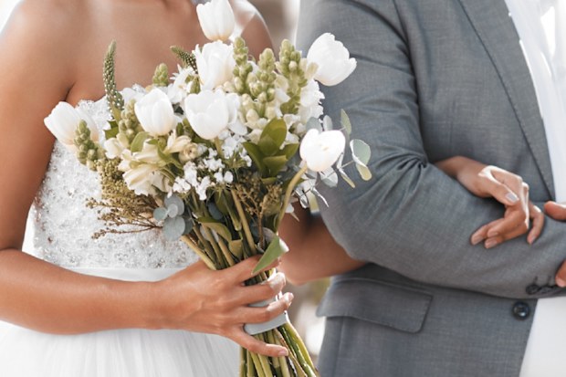 Father and bride