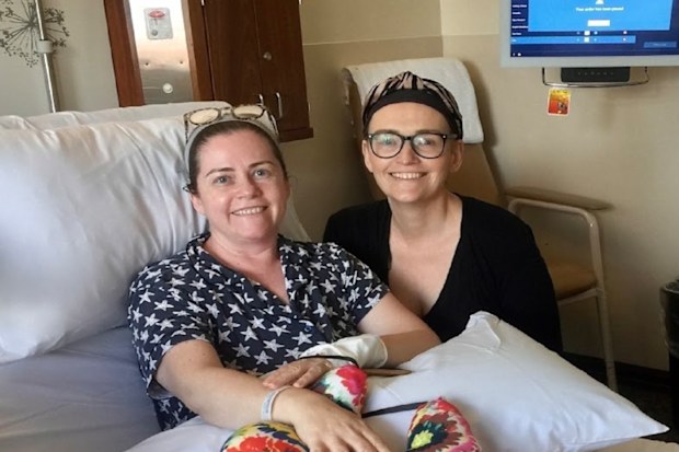 Aisling and Margaret cancer battle