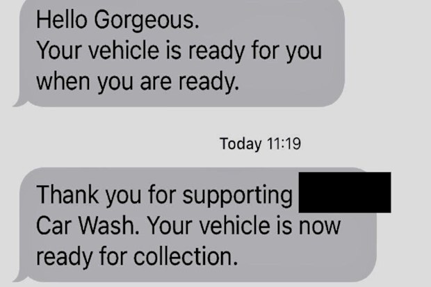 Woman points out key difference in her treatment at car wash