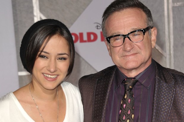 Zelda Williams, Robin Williams, premiere, El Capitan Theatre, 2009
