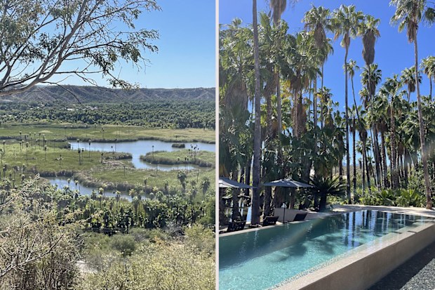 Oasis of Santiago in Cabo, Mexico