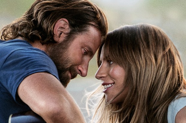 Bradley Cooper and Lady Gaga in a scene from 'A Star is Born'.