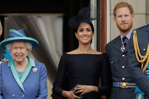 Meghan Harry Buckingham Palace