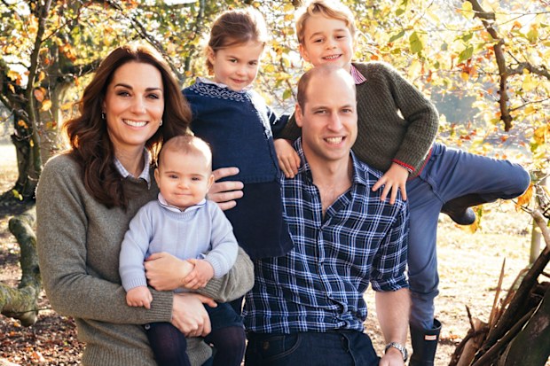Prince William and Kate Middleton’s second Christmas card revealed