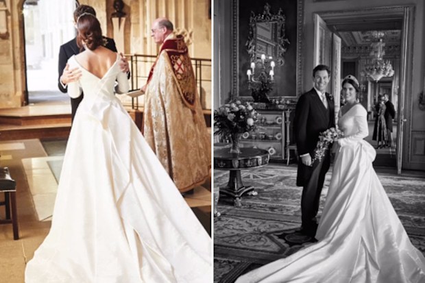 Photos from Princess Eugenie's wedding day