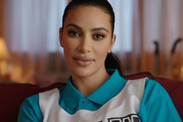 Kim Kardashian in Uber Eats ad