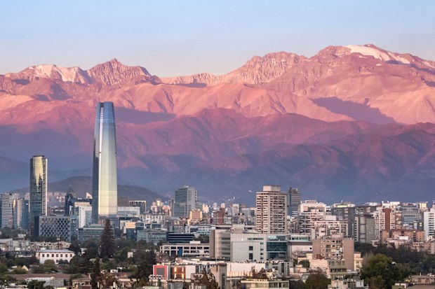 Santiago skyline.