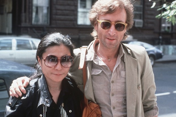 John Lennon and Yoko Ono in New York, 1980