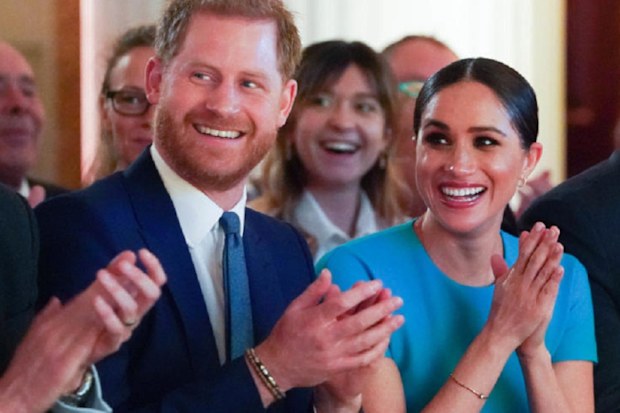 Meghan and Harry attend the Endeavour Fund Awards in London in March 2020.
