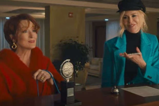 Meryl Streep and Nicole Kidman in a scene from musical The Prom