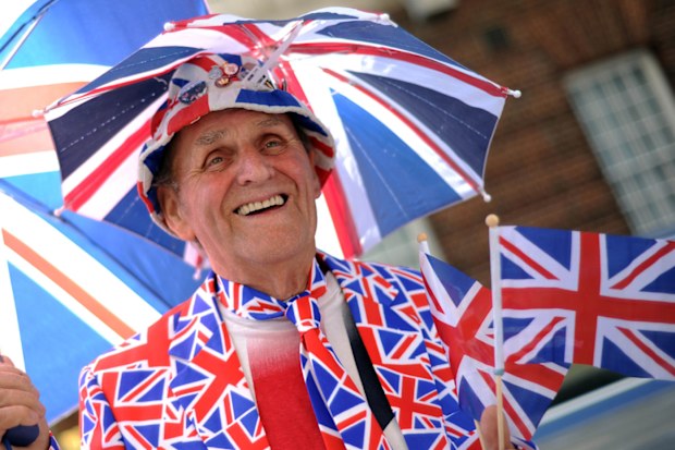 Royal fans set up camp outside Harry and Meghan’s home