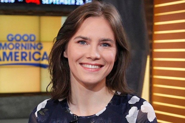 Amanda Knox on Good Morning America photo