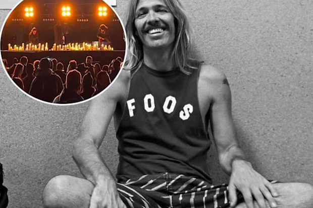 Candles light stage in Colombia after Foo Fighter's drummer Taylor Hawkins dies, age 50