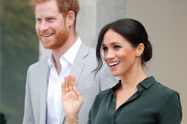 Prince Harry and Meghan, the Duchess of Sussex visit the University of Chichester Tech Park, south east England, Wednesday October 3, 2018