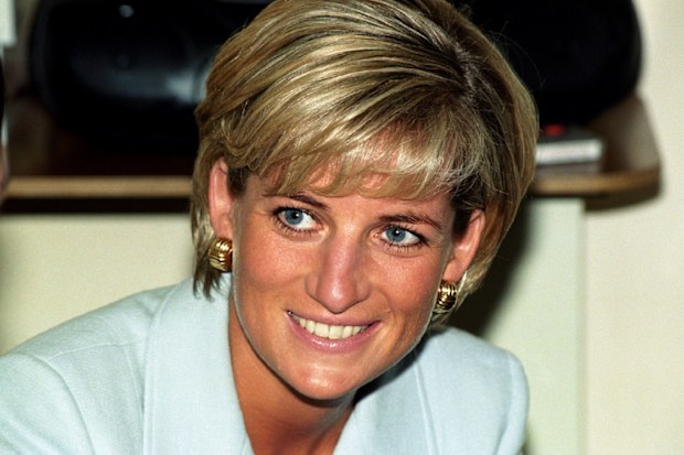 Diana, Princess of Wales, at the Royal Brompton Hospital where she visited Cystic Fibrosis patients the same year as her death.