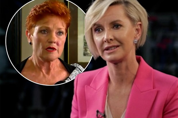 Deb Knight and Pauline Hanson