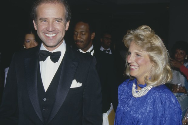 Joe Biden and Jill Biden in 1987