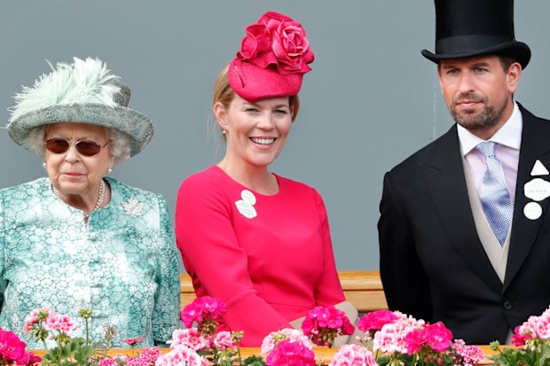 Queen Autumn Phillips Peter Phillips Ascot