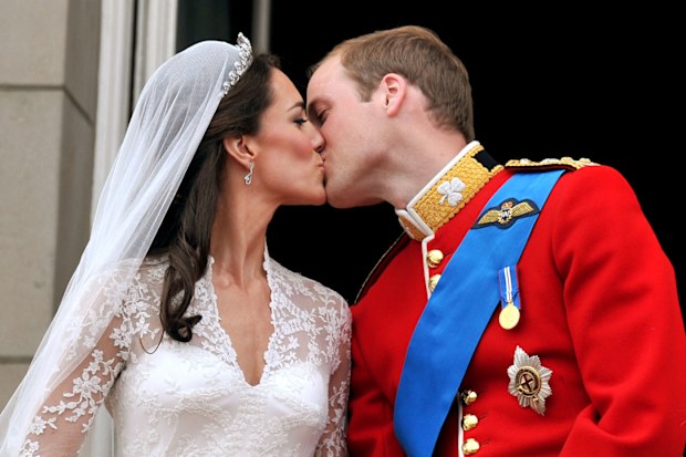 The Duke and Duchess of Cambridge royal wedding anniversary