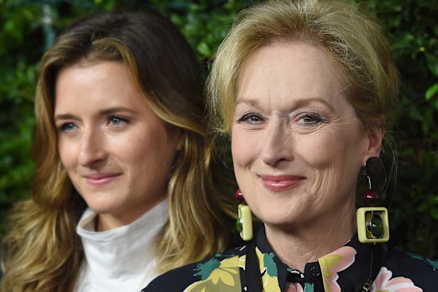 Grace Gummer and Meryl Streep.