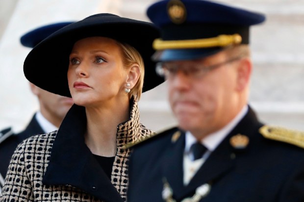 Princess Charlene returns home after rumours of marriage split