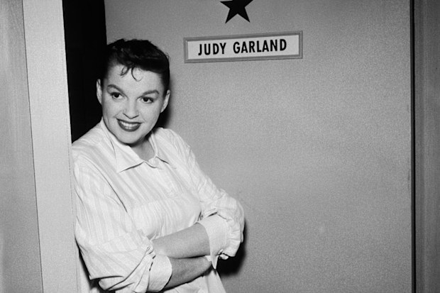 Judy Garland in 1955.