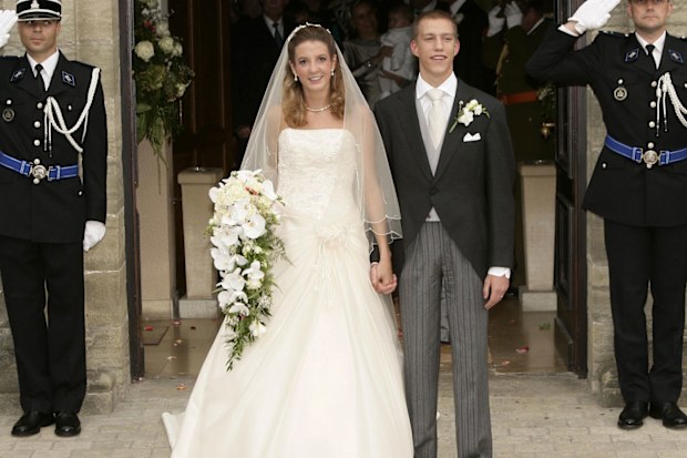 Princess Tessy and Prince Louis of Luxembourg's wedding day