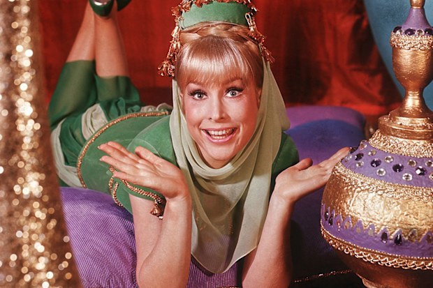 American actor Barbara Eden in I Dream of Jeannie