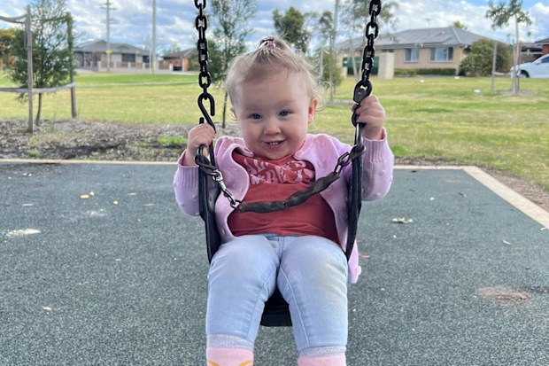 Allegra seemed like a happy, healthy little girl.