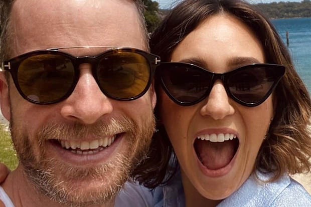 Hamish Blake and Zoe Foster Blake