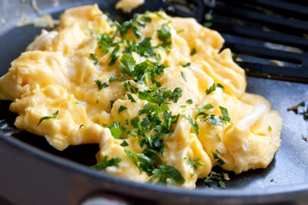 Scrambled eggs tips