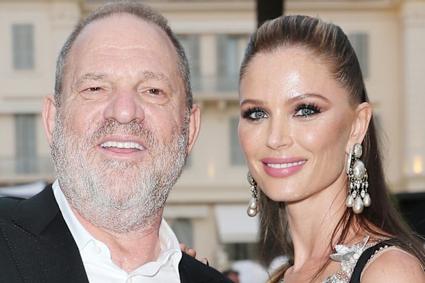 Harvey Weinstein and Georgina Chapman 
