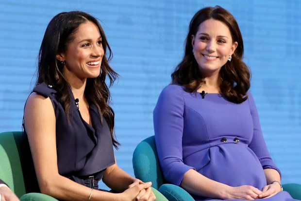 Meghan Markle and Kate Middleton