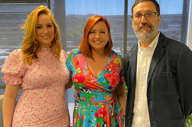 Jules Robinson, Shelly Horton and Dr Tim Sharp.