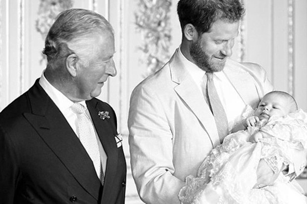 Prince Charles Prince Harry Archie 1