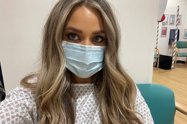 Abi Phillips British actress thyroid cancer