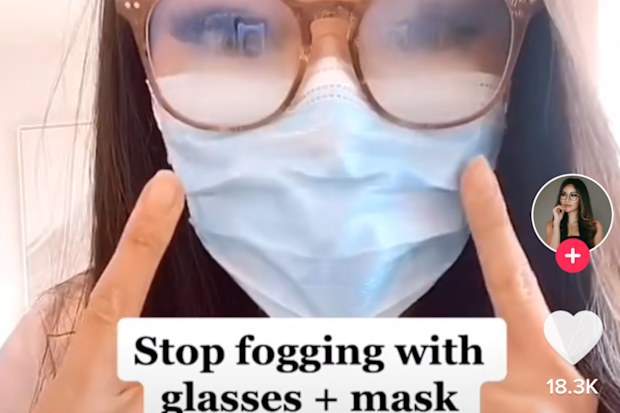 Eye doctor reveals simple trick that'll stop your glasses fogging up while wearing a mask