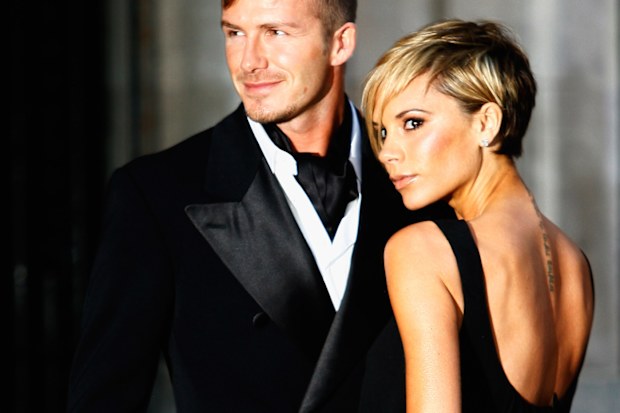 David and Victoria Beckham in 2007