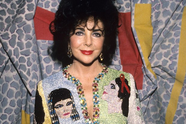 Elizabeth Taylor in 1991