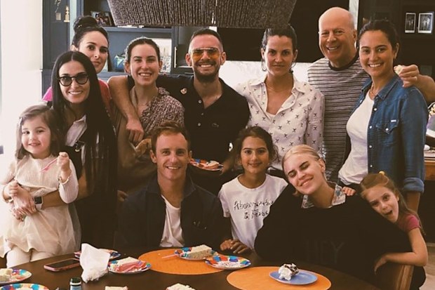 Demi Moore, Father's Day, tribute, photo, Bruce Willis, Emma Heming