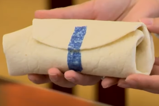 American engineering students create 'game-changing' edible tape that holds your burrito together.