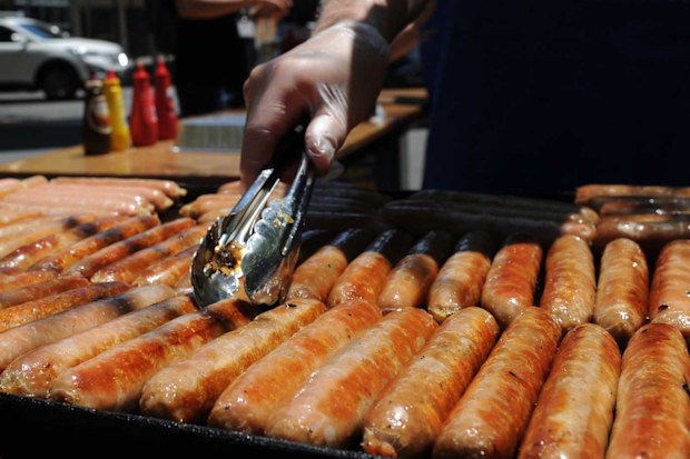 Bunnings sausage sizzle