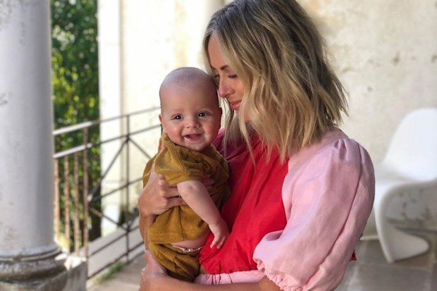 Sylvia Jeffreys with her son Oscar