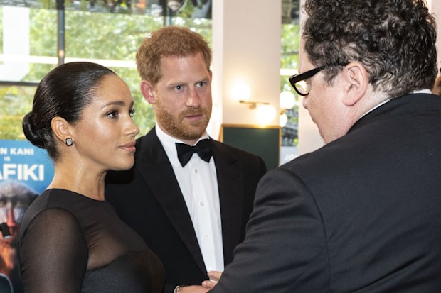 Prince Harry Meghan Markle The Lion King 